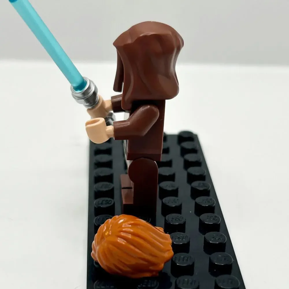 Obi Wan Kenobi - LEGO Star Wars Jedi Pilot Minifigure (Set 75333) Episode II NEW